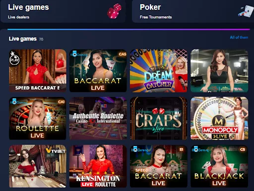 1win live casino Indonesia