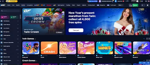 1win online casino Indonesia